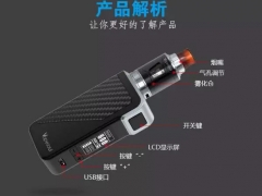 Vapesoul品牌加强版 AK60pro电子烟