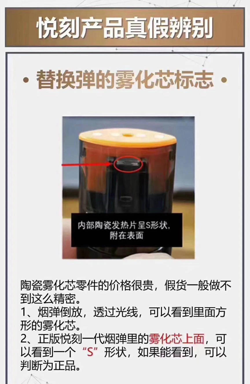 relx悦刻烟杆与烟弹真假辨别!区别仿货教程攻略!