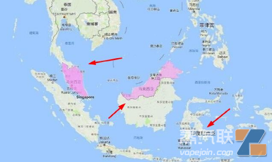 两个半岛的马来西亚
