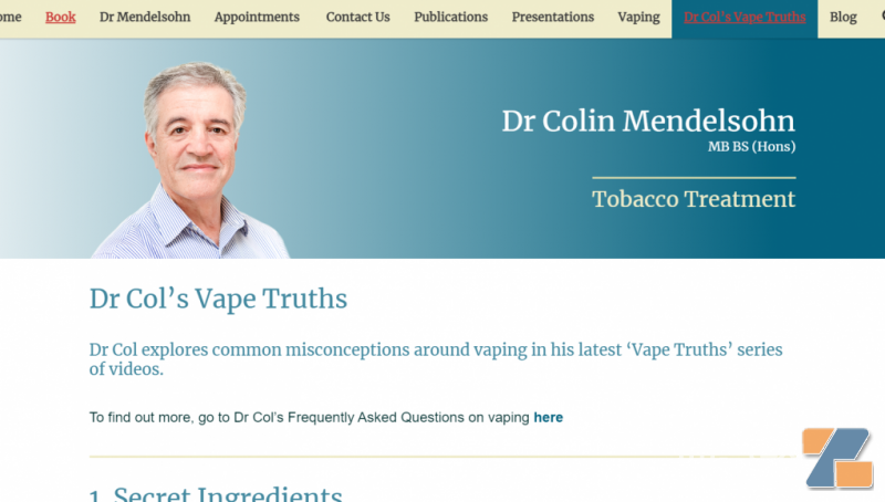 博士发布8条视频，怒怼澳大利亚的错误电子烟宣传