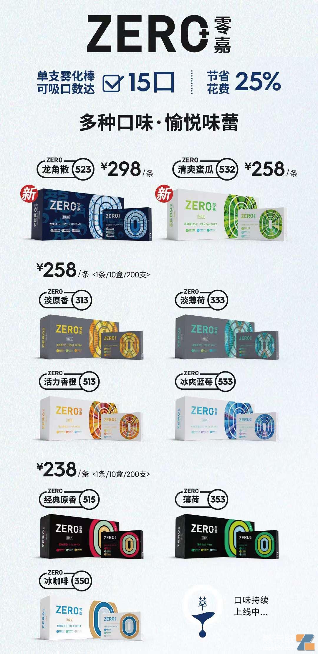 徕米Zero+零嘉烟弹