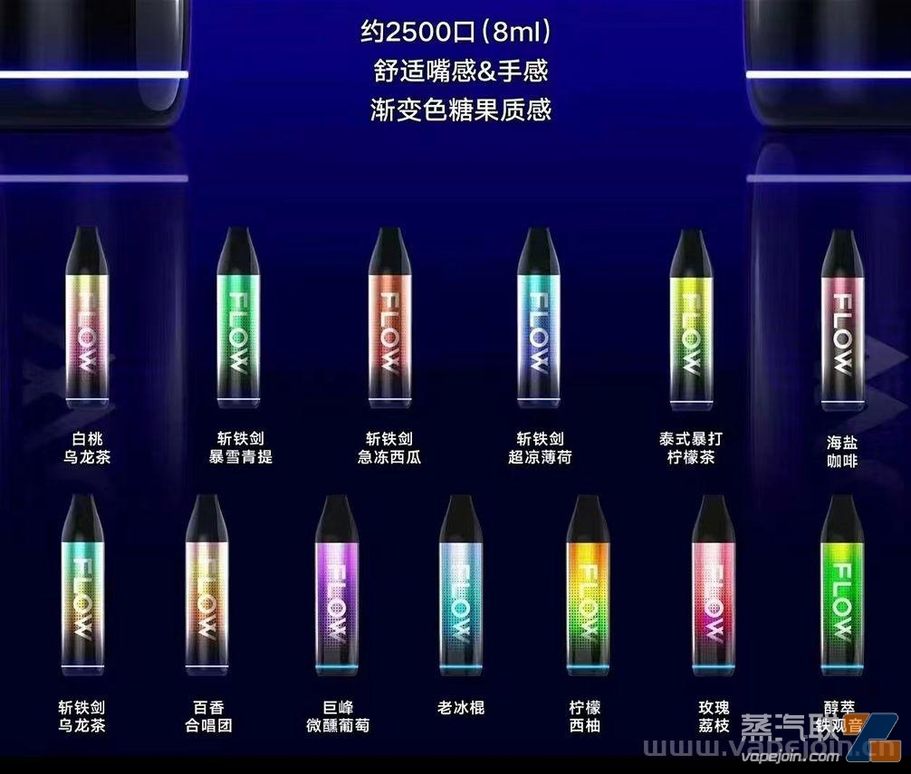 FOLW 福禄大彩蛋一次性参数与推荐口味介绍